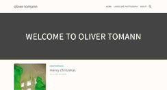 Desktop Screenshot of oliver-tomann.com